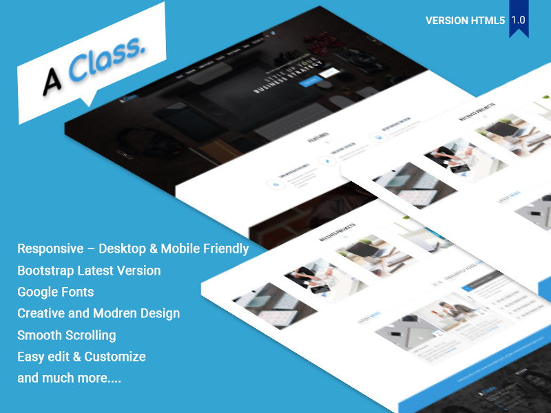 A Class – Agency Template
